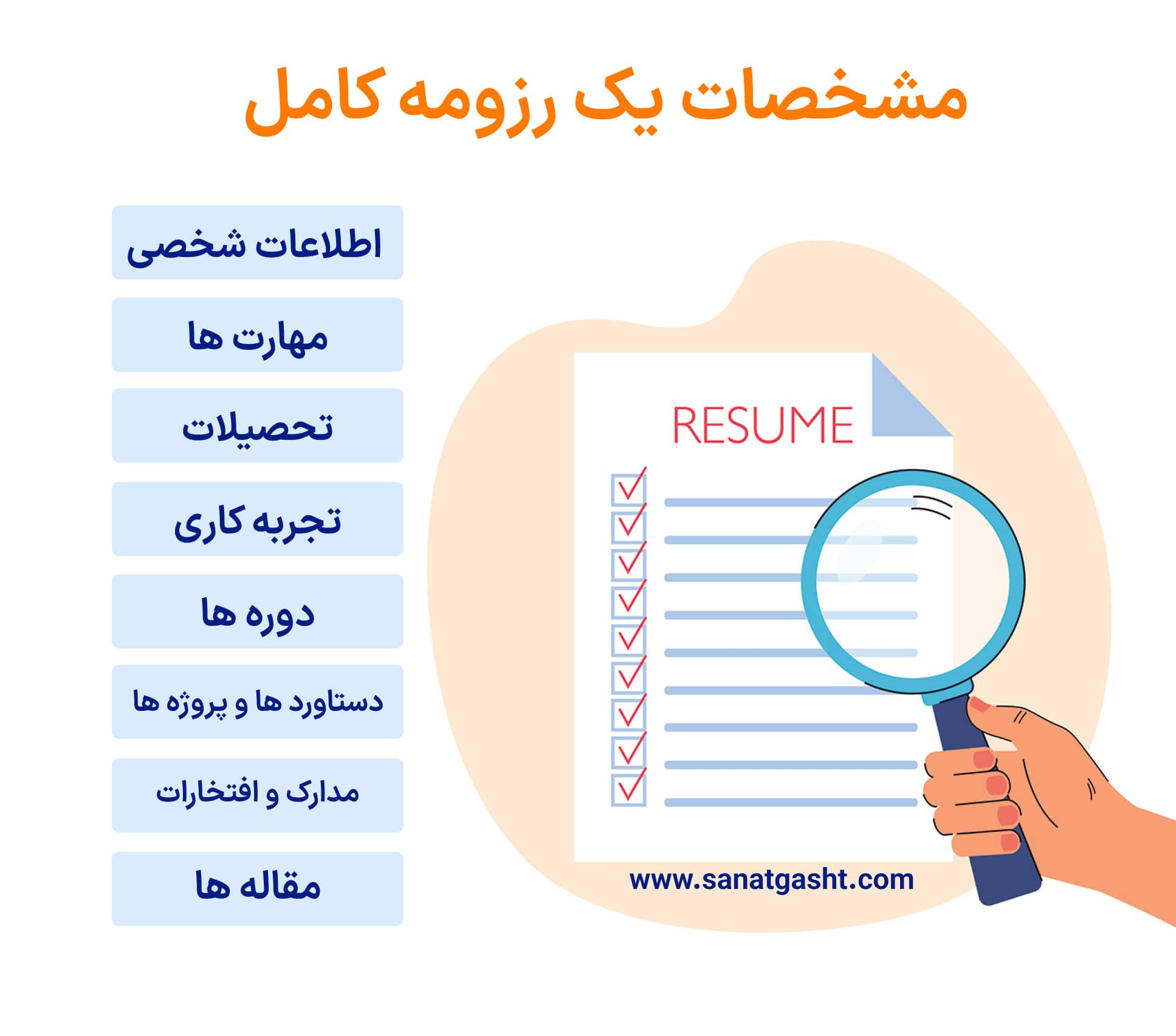 مشخصات-رزومه